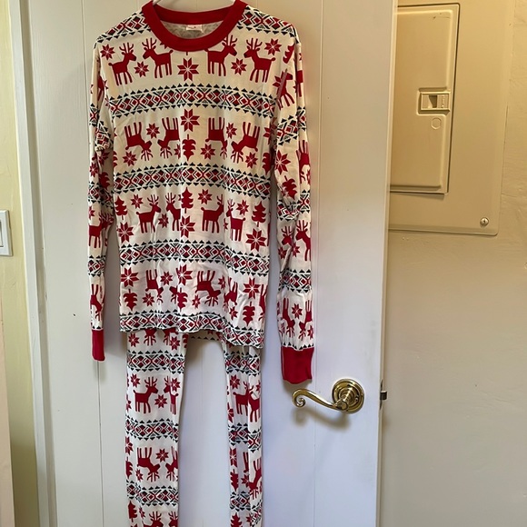 Hanna Andersson - Dear deer pajama SET size xs. - Picture 1 of 3